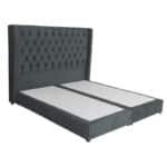 ليون | هيكل سرير من المخمل - ديباج