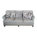Hana | Sofa Set in Velvet Fabric: Two Single Seaters, Double, Triple, - Dibaj - Image 5