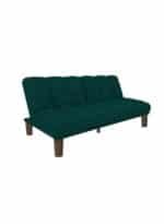 ⁦سوسو | 3 - مقاعد صوفا من المخمل 180x84x94 سم  - أخضر غامق⁩ - الصورة ⁦2⁩