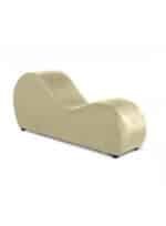 أريكة استرخاء رومانسية شيزلونج صغيرة سادة من المخمل - سكري غامق - 170x70x40سم