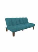 ⁦سوسو | 3 - مقاعد صوفا من المخمل 180x84x94 سم  - تركواز غامق⁩ - الصورة ⁦2⁩