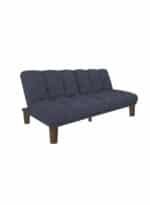 ⁦سوسو | 3 - مقاعد صوفا من المخمل 180x84x94 سم  - رمادي غامق⁩ - الصورة ⁦2⁩