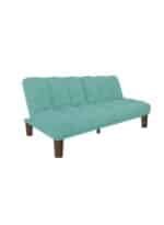 ⁦سوسو | 3 - مقاعد صوفا من المخمل 180x84x94 سم  - تركواز فاتح⁩ - الصورة ⁦2⁩