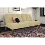 سوسو | 3 - مقاعد صوفا من المخمل 180x84x94 سم  - سكري