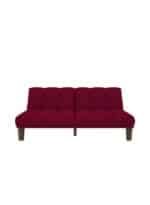 ⁦سوسو | 3 - مقاعد صوفا من المخمل 180x84x94 سم  - برغندي⁩ - الصورة ⁦3⁩