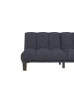 ⁦سوسو | 3 - مقاعد صوفا من المخمل 180x84x94 سم  - رمادي غامق⁩ - الصورة ⁦4⁩