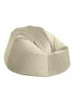 ⁦نايا | كرسي بين باج من المخمل مع حشوة من الفلين  107x73x60 سم - بيج فاتح⁩ - الصورة ⁦2⁩