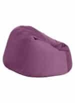 ⁦نايا | كرسي بين باج من المخمل مع حشوة من الفلين  120x90x70 سم - بنفسجي فاتح⁩ - الصورة ⁦3⁩