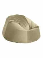 ⁦نايا | كرسي بين باج من المخمل مع حشوة من الفلين  107x73x60 سم - سكري غامق⁩ - الصورة ⁦2⁩