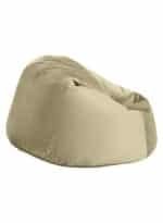 ⁦نايا | كرسي بين باج من المخمل مع حشوة من الفلين  107x73x60 سم - سكري غامق⁩ - الصورة ⁦3⁩