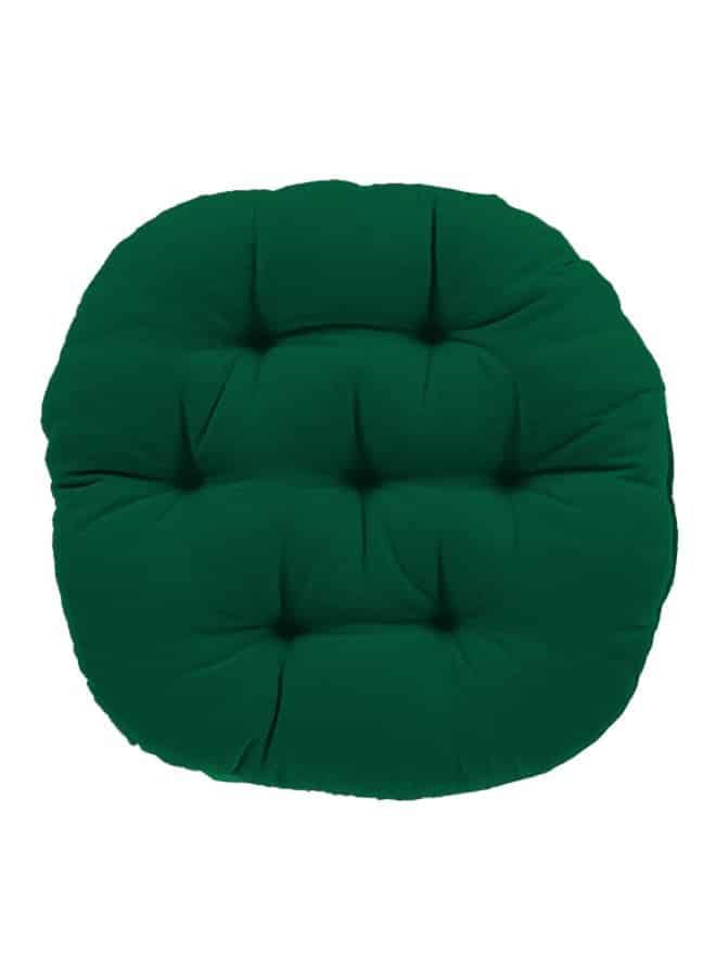 N30106055A_1.jpg مخده وسادة ديكور منجدة مربعة من المخمل الناعم بتصميم سادة وألوان جذابة - أخضر غامق - الصورة 1