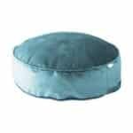 بين باغ دائري الشكل من مخمل  60x20سم - تركواز