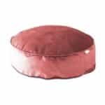 بين باغ دائري الشكل من مخمل  60x20سم - زهري فاتح