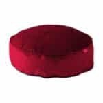 بين باغ دائري الشكل من مخمل  60x20سم - برغندي