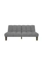 ⁦سوسو | 3 - مقاعد صوفا من المخمل 180x84x94 سم  - رمادي⁩ - الصورة ⁦3⁩