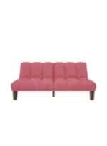 ⁦سوسو | 3 - مقاعد صوفا من المخمل 180x84x94 سم  - زهري غامق⁩ - الصورة ⁦3⁩