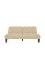 ⁦سوسو | 3 - مقاعد صوفا من المخمل 180x84x94 سم  - بيج فاتح⁩ - الصورة ⁦3⁩