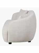 ⁦فورد | 3 - مقاعد صوفا من القماش 193x85x86 سم - بيج⁩ - الصورة ⁦4⁩